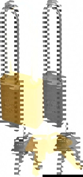 Lockout Padlock: Keyed Alike, Aluminum,